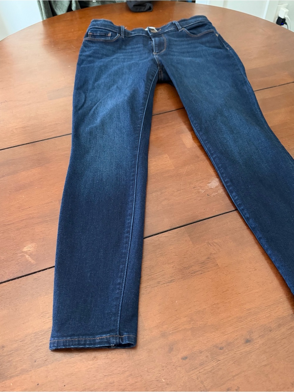 Made with Love Anne Taylor Loft Dark Skinny Jeans